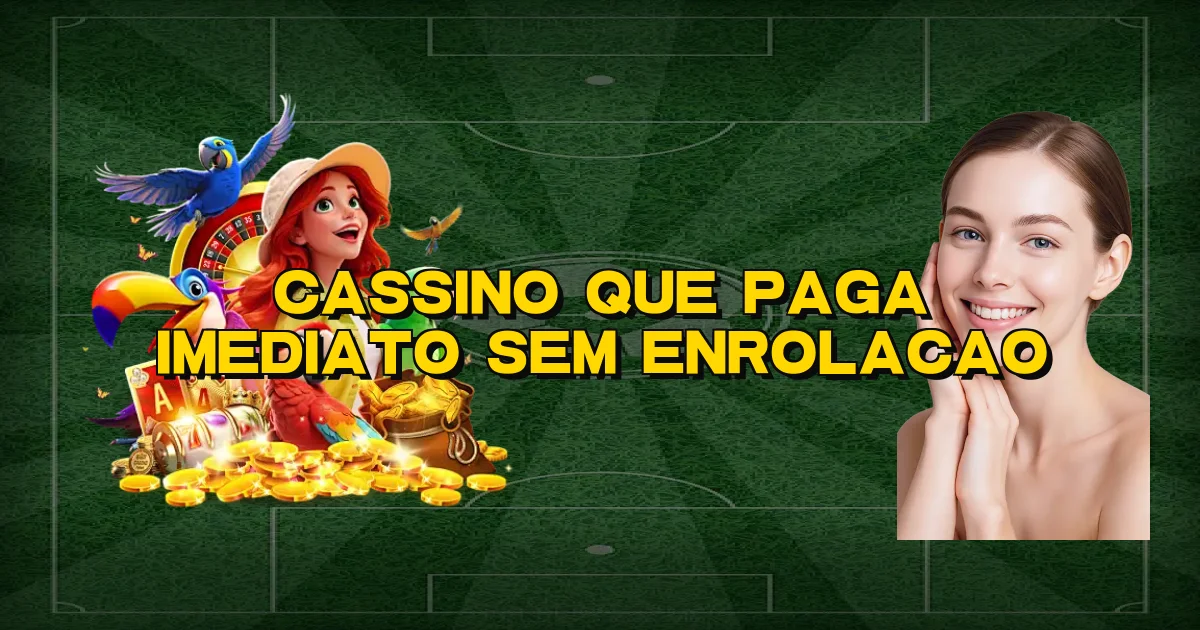 Cassino Que Paga Imediato Sem Enrolacao Oficial
