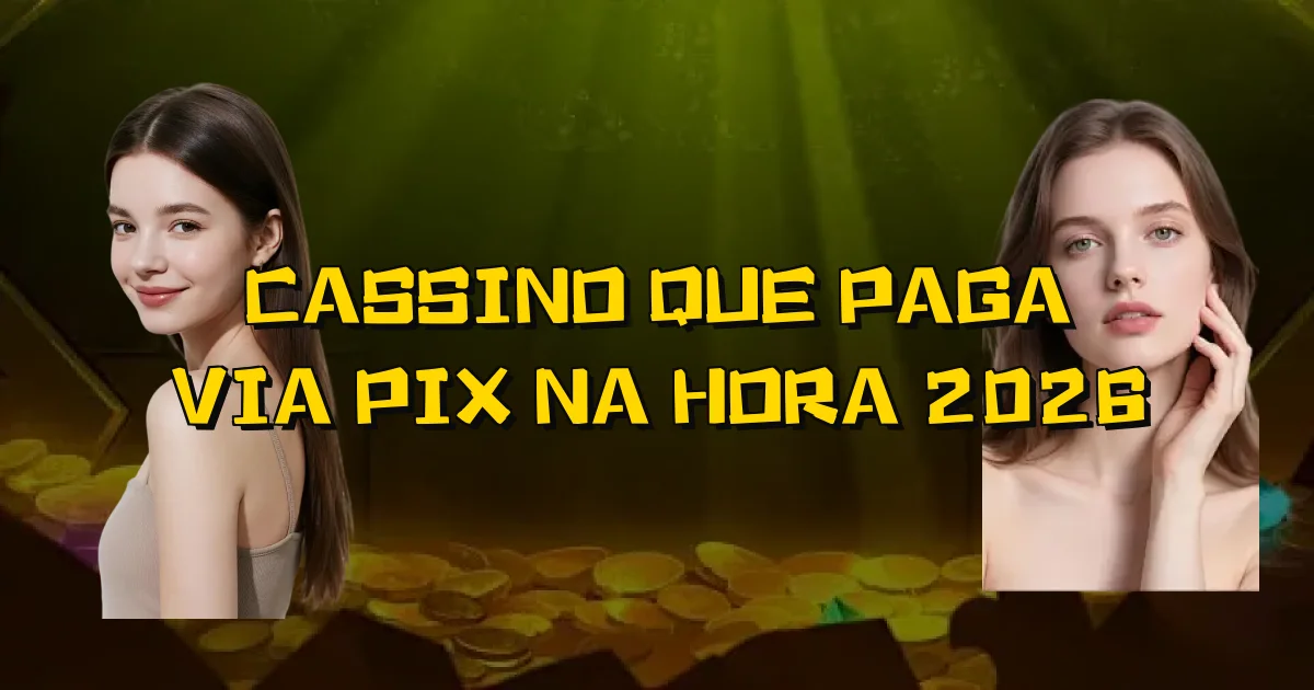 Cassino Que Paga Via Pix Na Hora 2026 Oficial