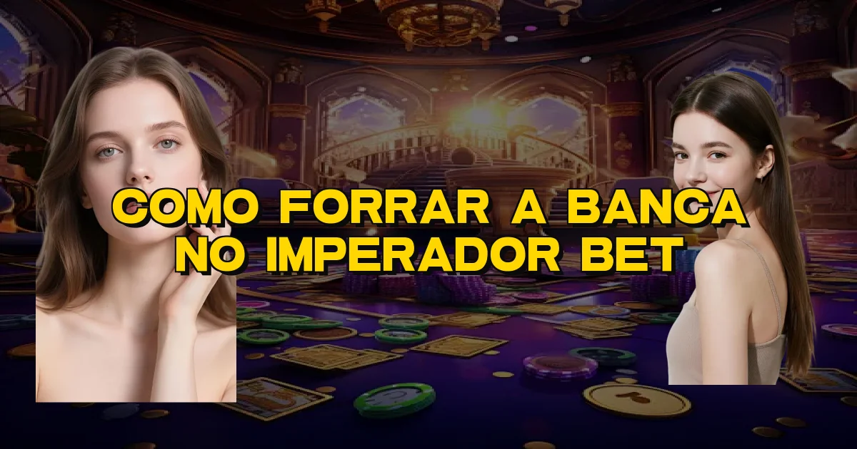 Como Forrar A Banca No Imperador Bet Oficial