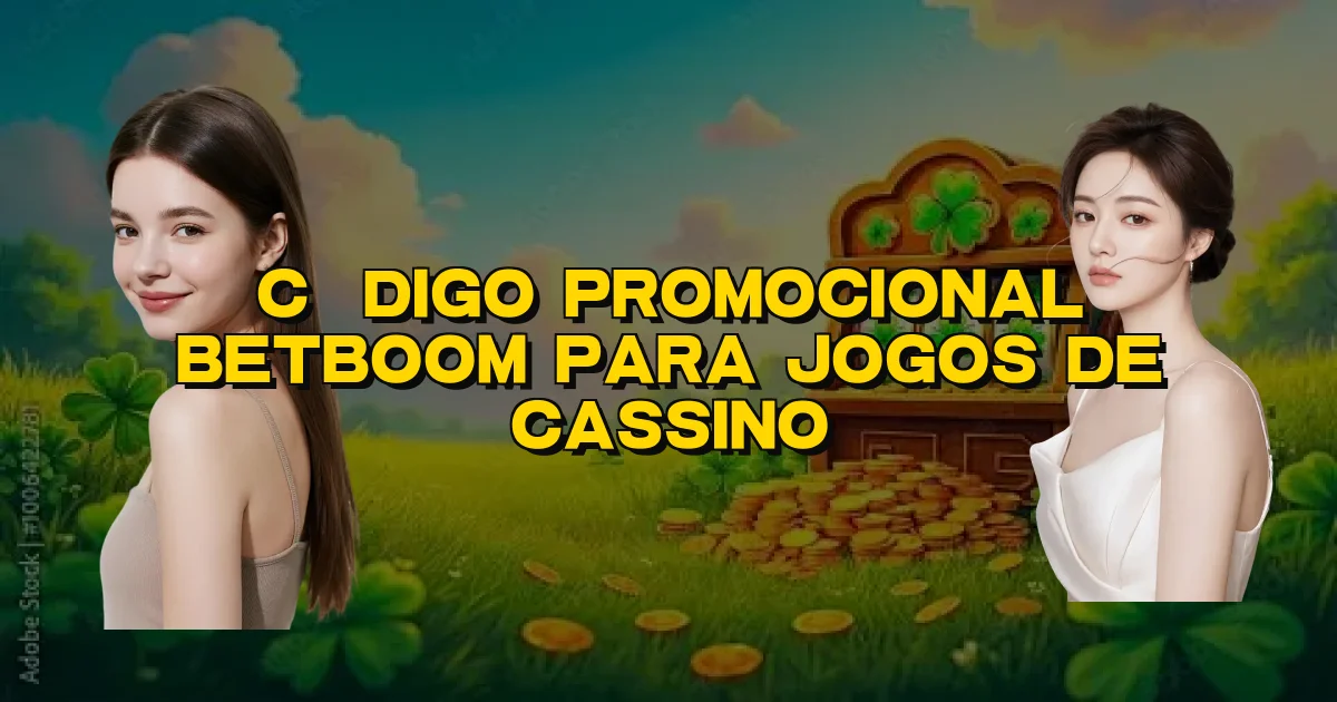 Código Promocional Betboom Para Jogos De Cassino Oficial