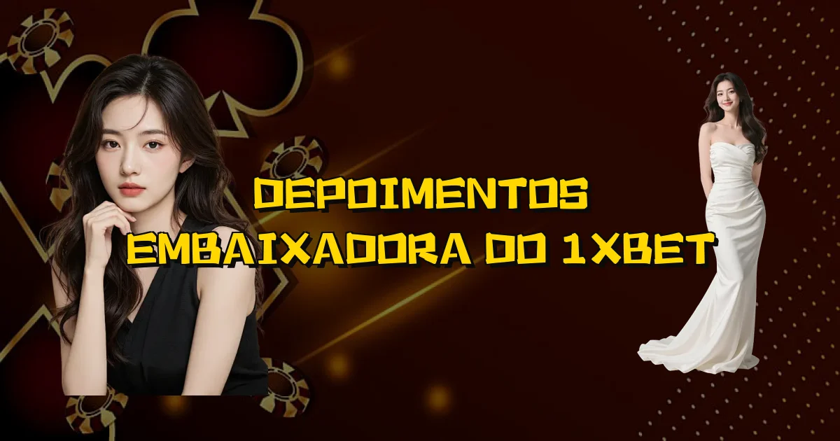 Depoimentos Embaixadora Do 1Xbet Oficial