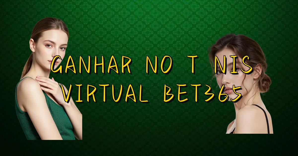 Ganhar No Tênis Virtual Bet365 Oficial