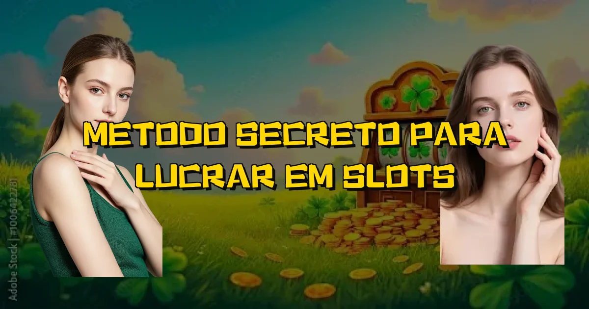 Metodo Secreto Para Lucrar Em Slots Oficial