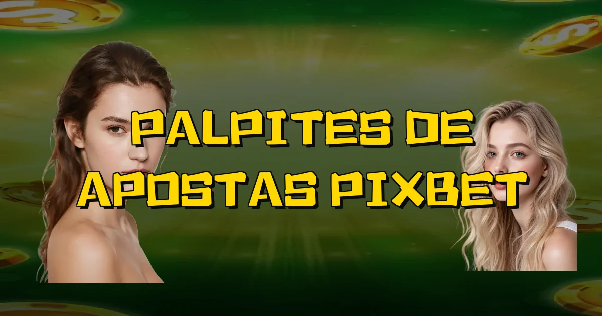 Palpites De Apostas Pixbet Oficial