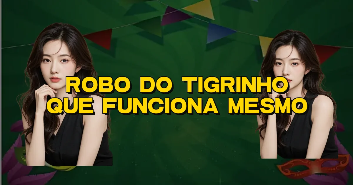 Robo Do Tigrinho Que Funciona Mesmo Oficial