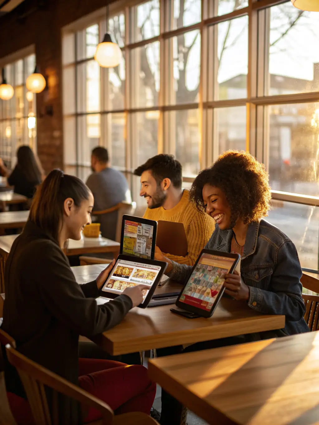 A restaurant's interior and exterior, captured by PHSUGAR, reflecting the brand's unique style and ambiance.