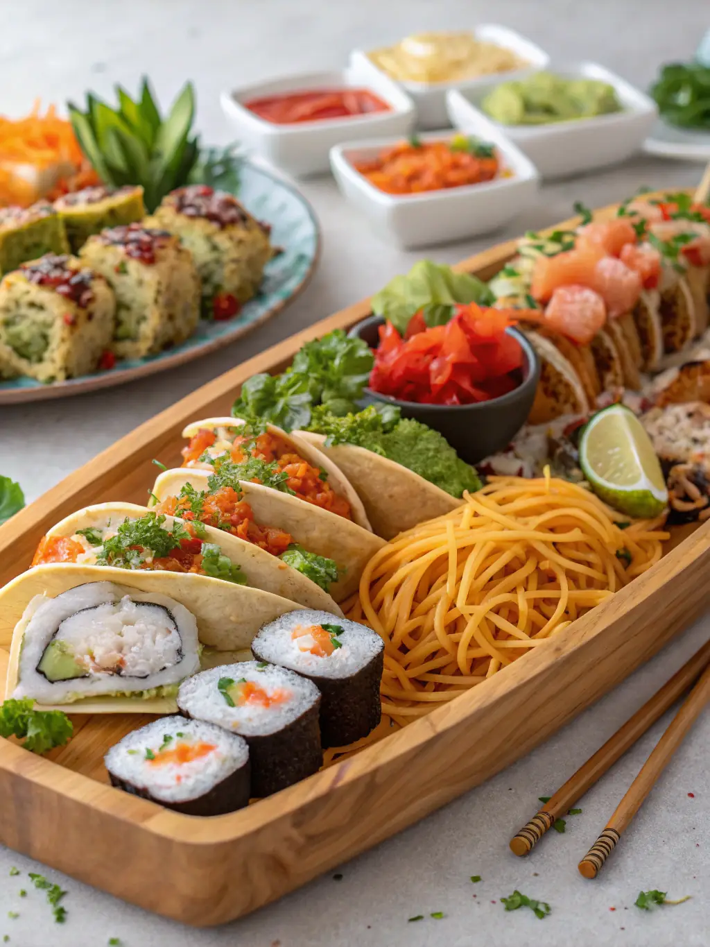 A series of professionally photographed dishes arranged in a visually appealing collage, demonstrating PHSUGAR's marketing quality.